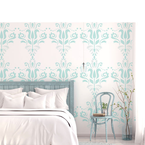 damask stencils collection from The Stencil Studio