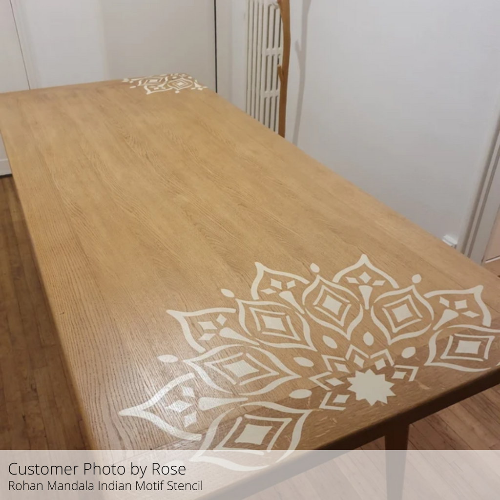 Rohan Mandala Furniture Stencil