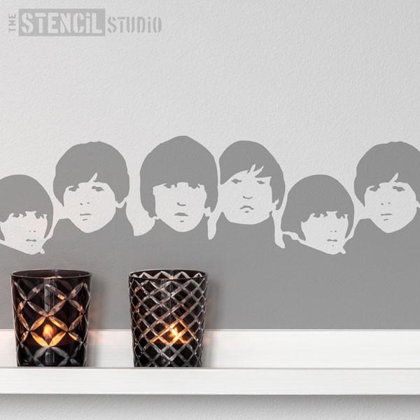 Beatles stencil from The Stencil Studio Ltd - Size XS
