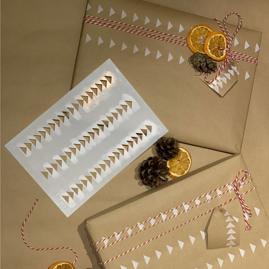 Ideal for creating gift wrap for Christmas presents