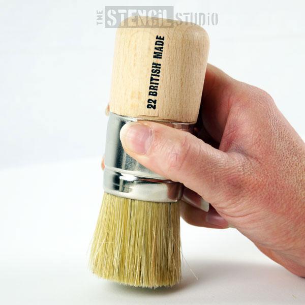 Stencil Brush - No 22 - 36mm from The Stencil Studio 