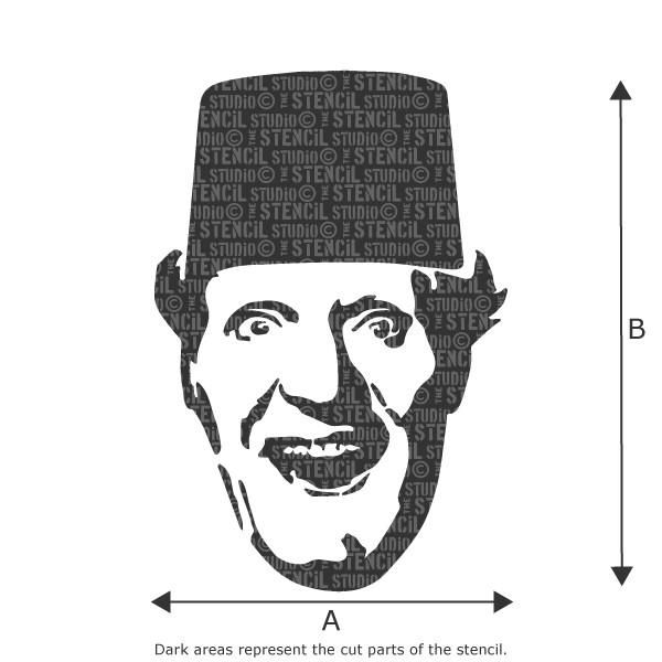 Tommy Cooper Stencil