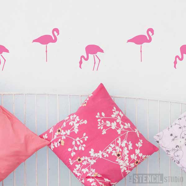 Flamingoes Stencil from The Stencil Studio Ltd - Size S
