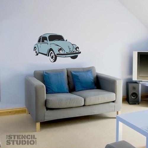 Beetle car stencil from the stencil studio ltd size XL