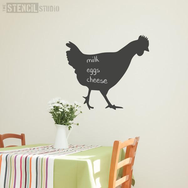 chicken stencil from the stencil studio ltd size xl