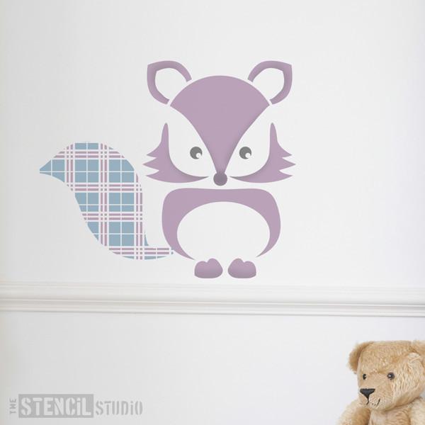 Fergus Fox stencil from The Stencil Studio Ltd - Size L