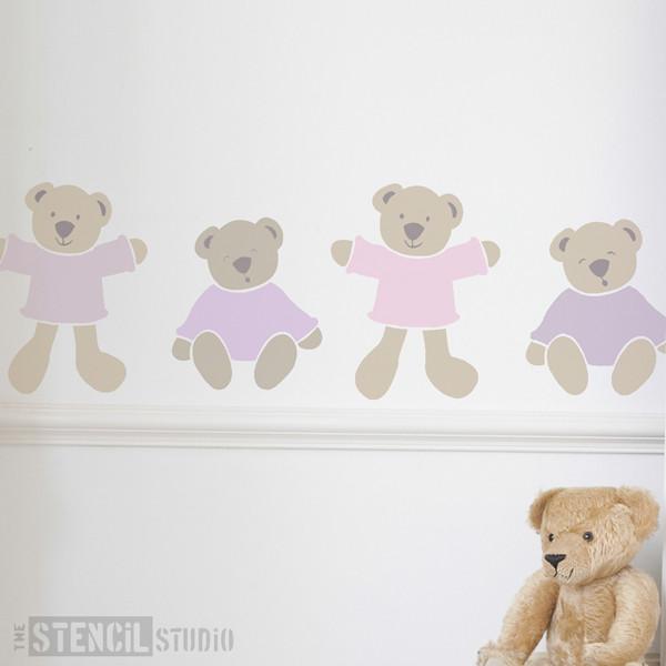 The Bears stencil from The Stencil Studio Ltd - Size L 