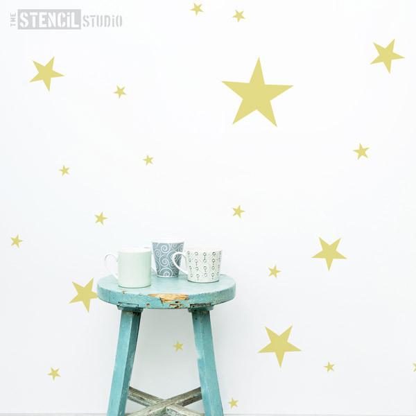 Stars Stencil from The Stencil Studio Ltd - Size L