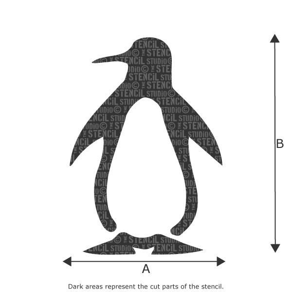 Penguin Stencil