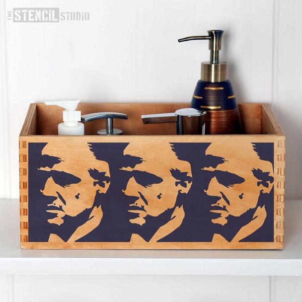 Godfather stencil from The Stencil Studio Ltd - Size XS
