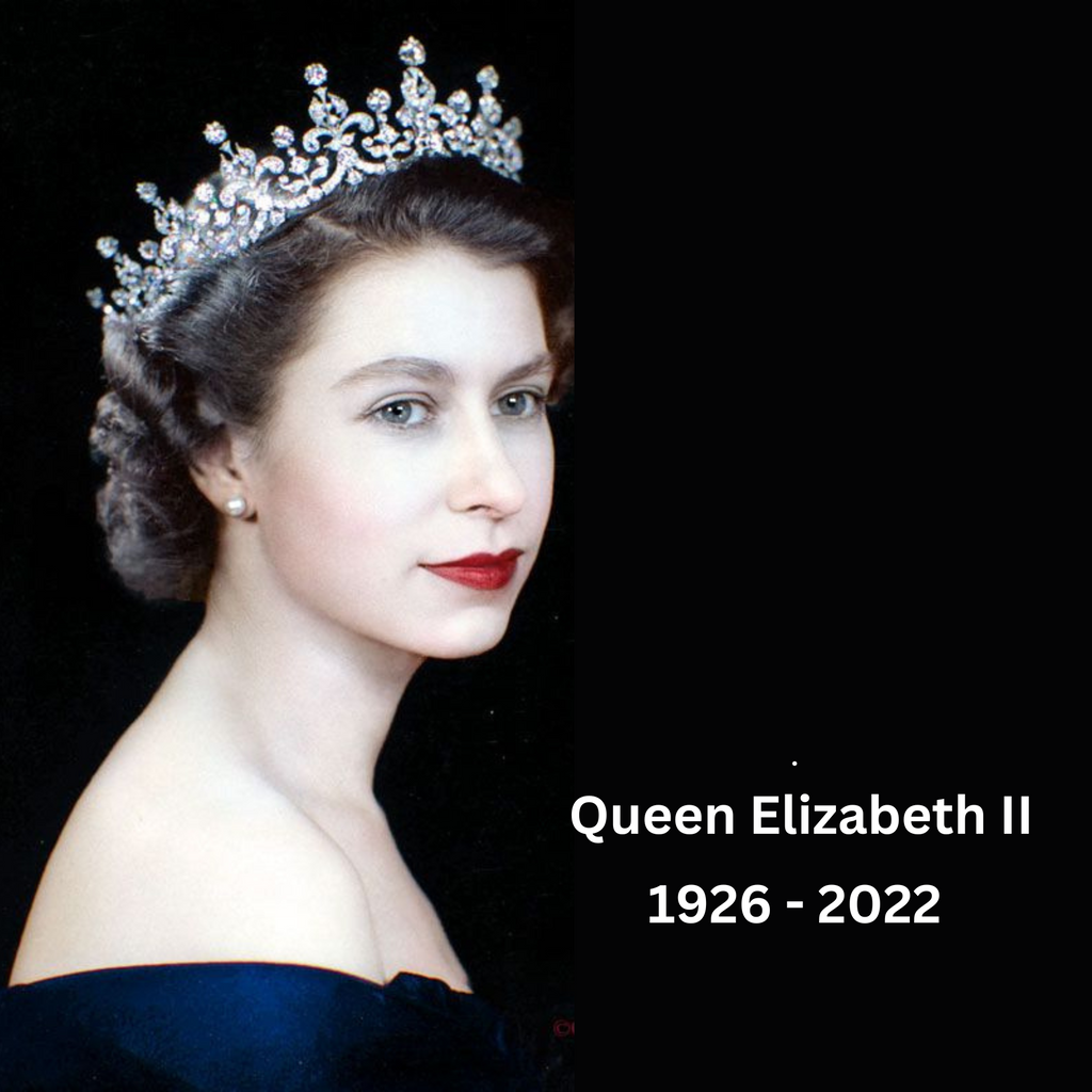 Young Queen Elizabeth Stencil