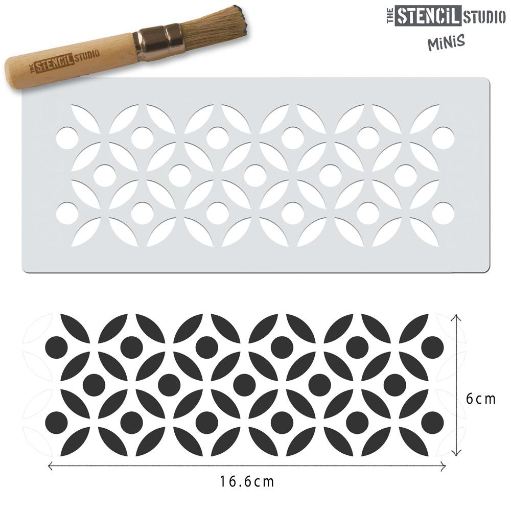 Simple Geometric Pattern Stencil