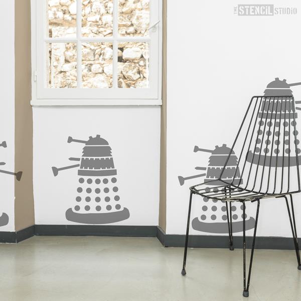 Dalek stencil from The Stencil Studio Ltd - Size XL/A1