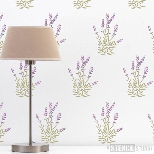 Lavender stencil from The Stencil Studio Ltd - Size XS