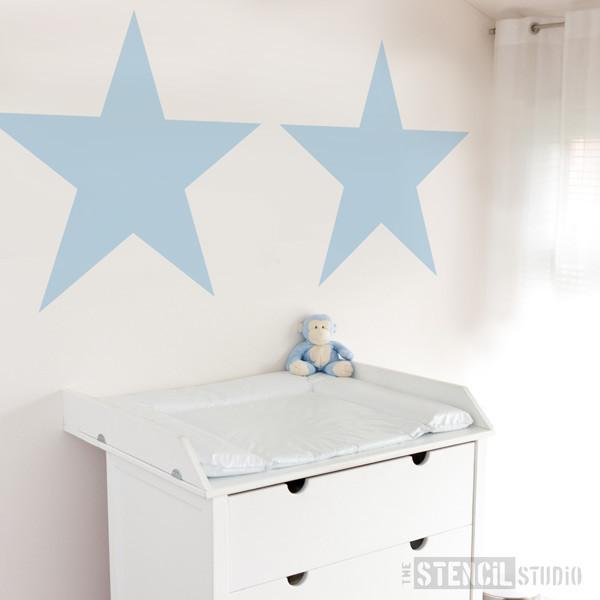 Star stencil from The Stencil Studio Ltd - Size XL/A1