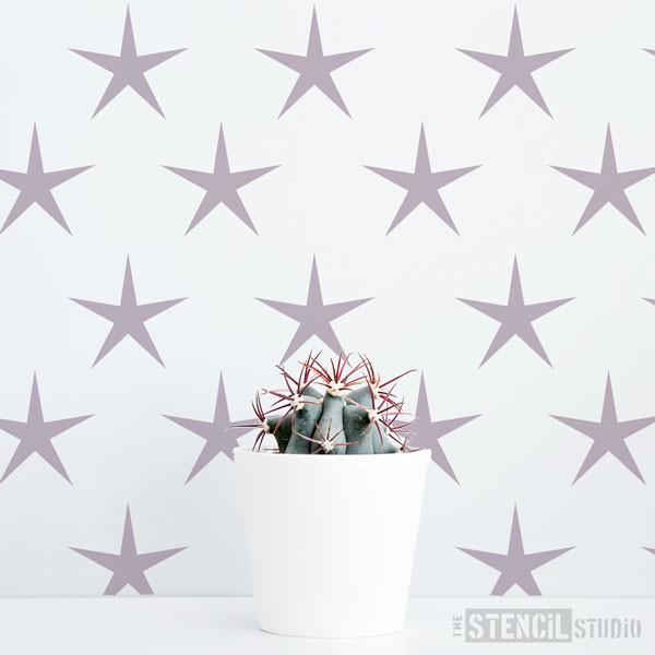 Star Power stencil from The Stencil Studio Ltd - Size XS