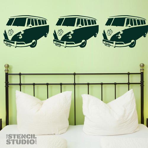 Sennen Camper Van stencil from The Stencil Studio Ltd - Size L