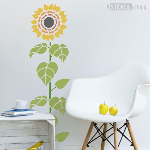 Sunflower Stencil from The Stencil Studio Ltd - Size XL