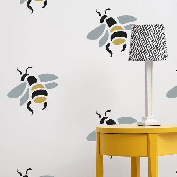 Bumblebee Stencil
