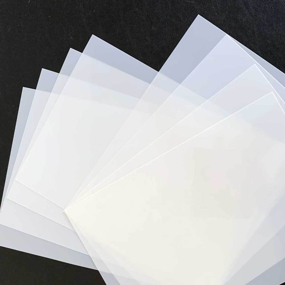125 micron Mylar Sheets - perfect for making your own stencils