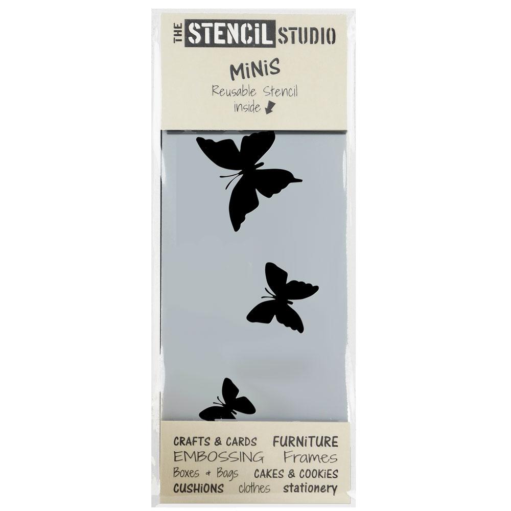 Butterflies stencil MiNi from The Stencil Studio