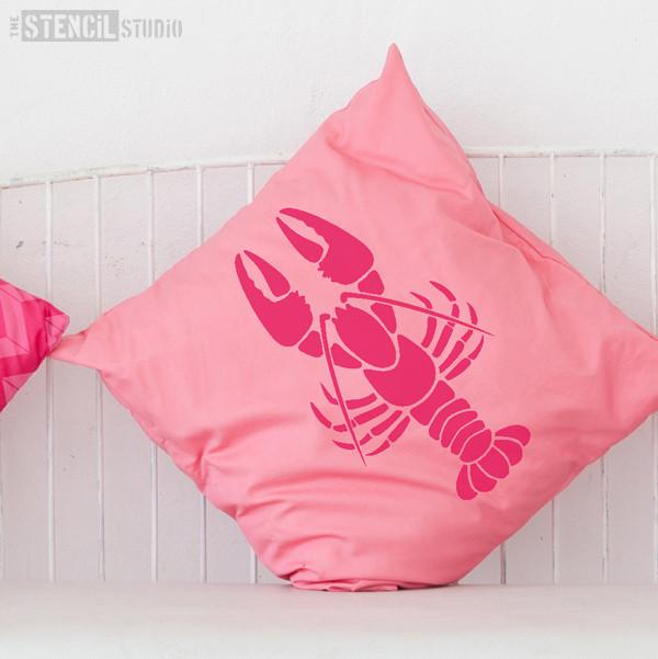 Len the Lobster stencil from The Stencil Studio Ltd - Size S