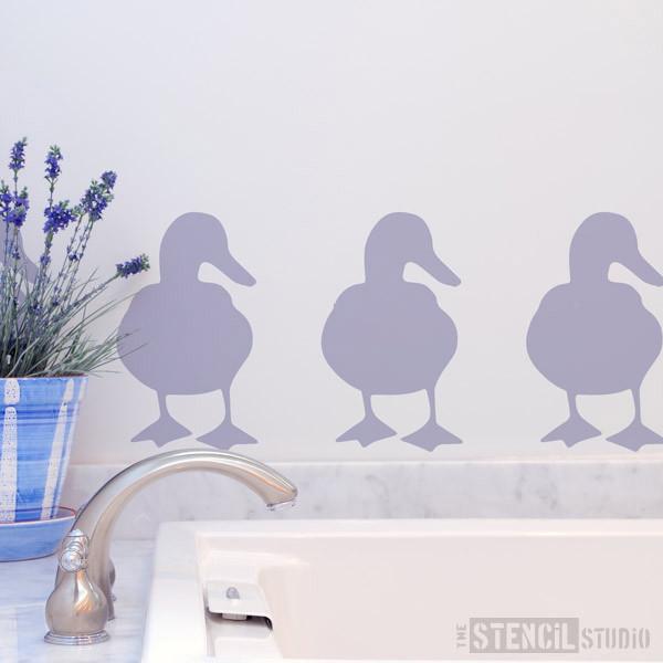 Duck stencil from The Stencil Studio Ltd - Size XS